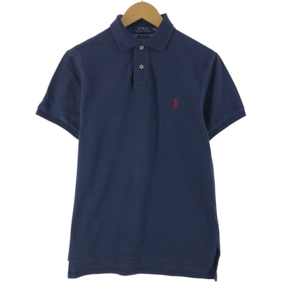 古着 ラルフローレン Ralph Lauren POLO RALPH LAUREN CUSTOM FIT 半袖 ポロシャツ メンズM相当/eaa537165