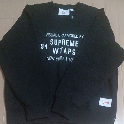 Supreme / WTAPS Crewneck "Black" 21274SPD-CSM03S