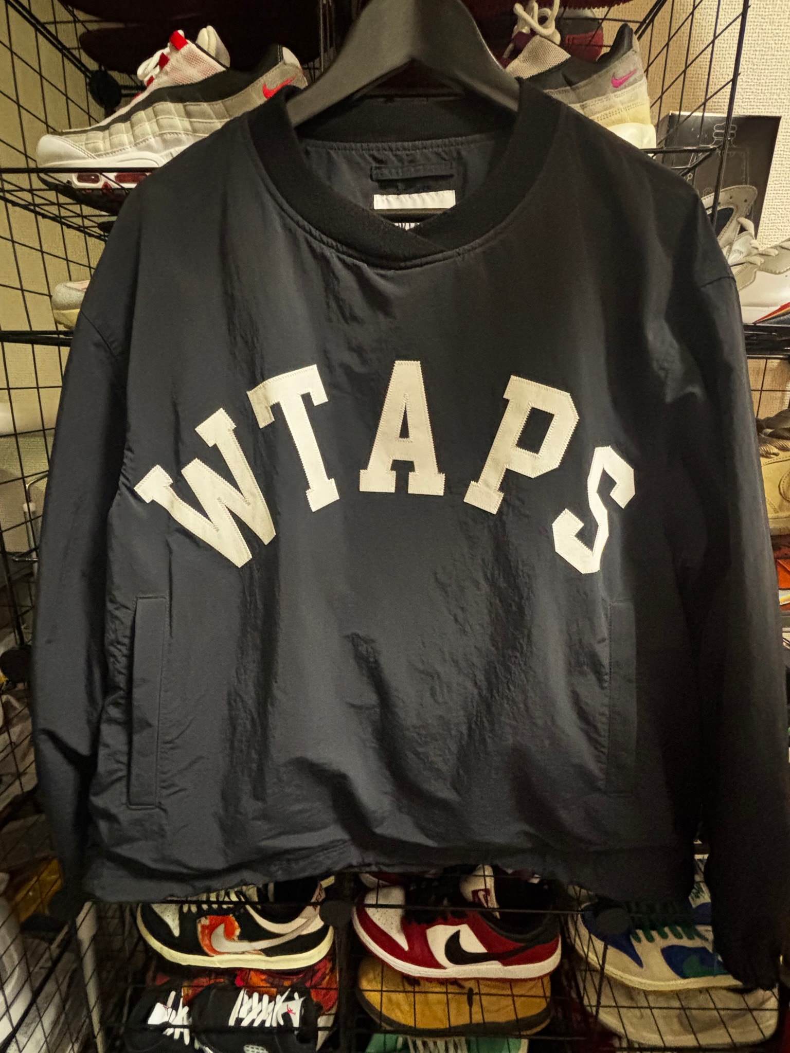 WTAPS Finder / LS / Nylon Tussah "Black"