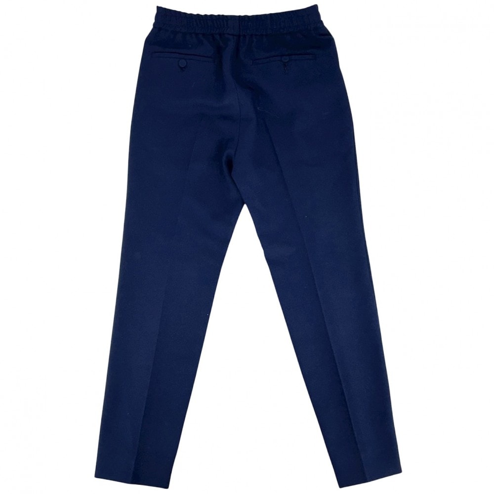 GUCCI グッチ パンツ インターロッキングG ストレートパンツ スラックス ボトムス 46 690559 ネイビー 紺 ポリエステル    メンズ 美品【中古品】