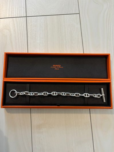 Hermes Chaine D'ancre MM Bracelet "Silver"