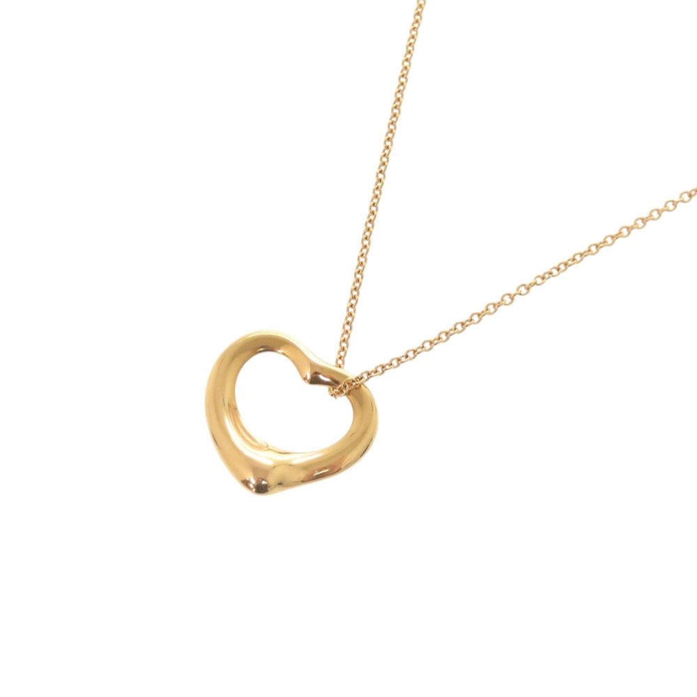 ティファニー オープンハート K18ピンクゴールド K18イ