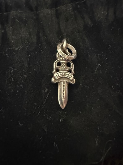 Chrome Hearts #5 Dagger Charm "Silver"