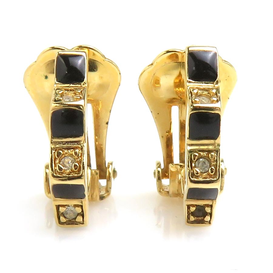 クリスチャンディオール Christian Dior イヤリング メタル ゴールド レディース【中古】 r11441a