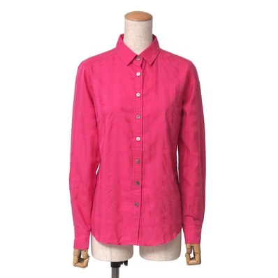 ■美品■BURBERRY バーバリー 長袖シャツ サイズ38 チェック ブラウス ブランド古着【中古】20260914/RB1053