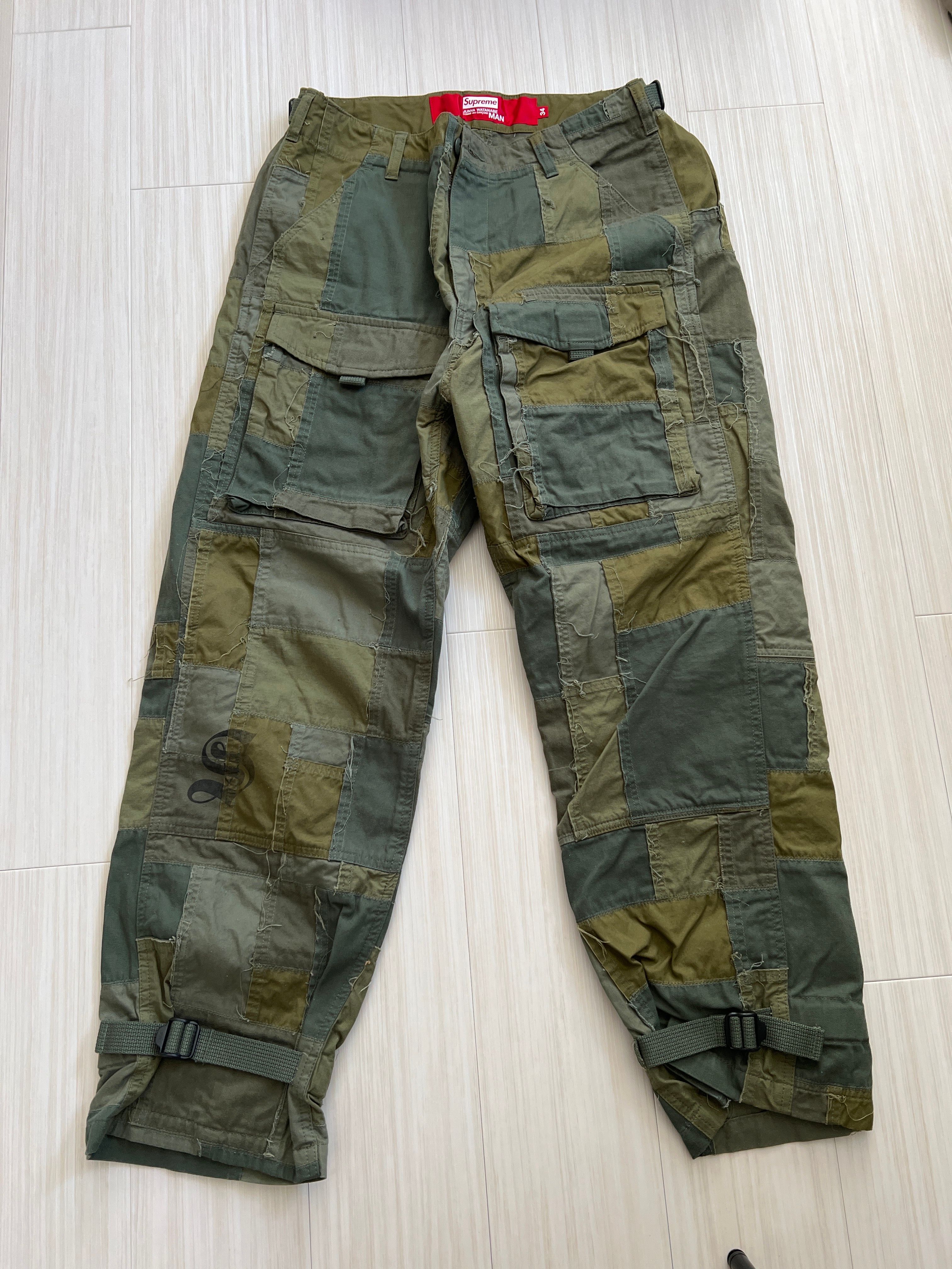 Supreme / JUNYA WATANABE COMME des GARCONS MAN Patchwork Cargo Pant "Olive"