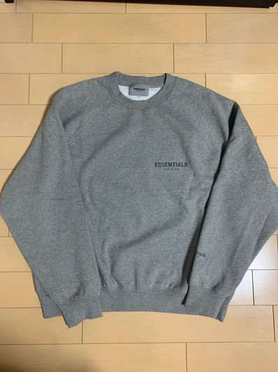 FEAR OF GOD ESSENTIALS PULLOVER HOODIE "Dark Heather Oatmeal"