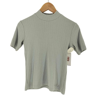 S/S RIB MOCKNECK T【1143590670112】