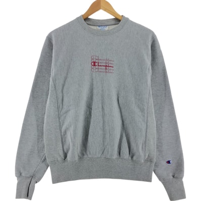 古着 チャンピオン Champion REVERSE WEAVE リバースウィーブ ロゴスウェットシャツ トレーナー メンズS相当/eaa514553