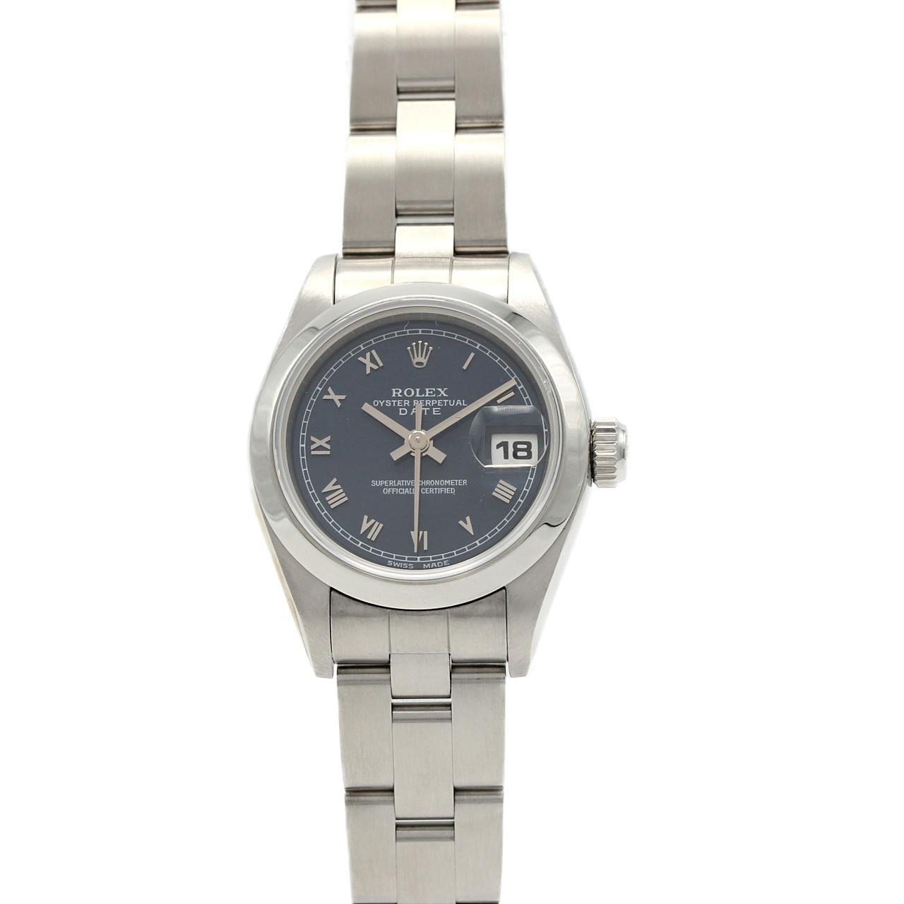 ロレックス オイスターパーペチュアルデイト 69160 SS 自動巻 T番