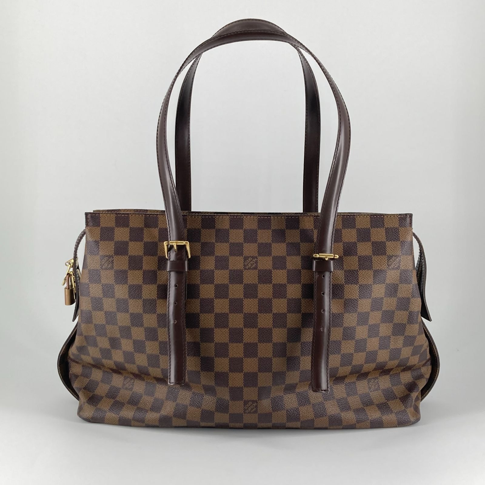 LOUIS VUITTON(ルイヴィトン) ダミエ エベヌ チェルシー トート バッグ N51119 ブラウン