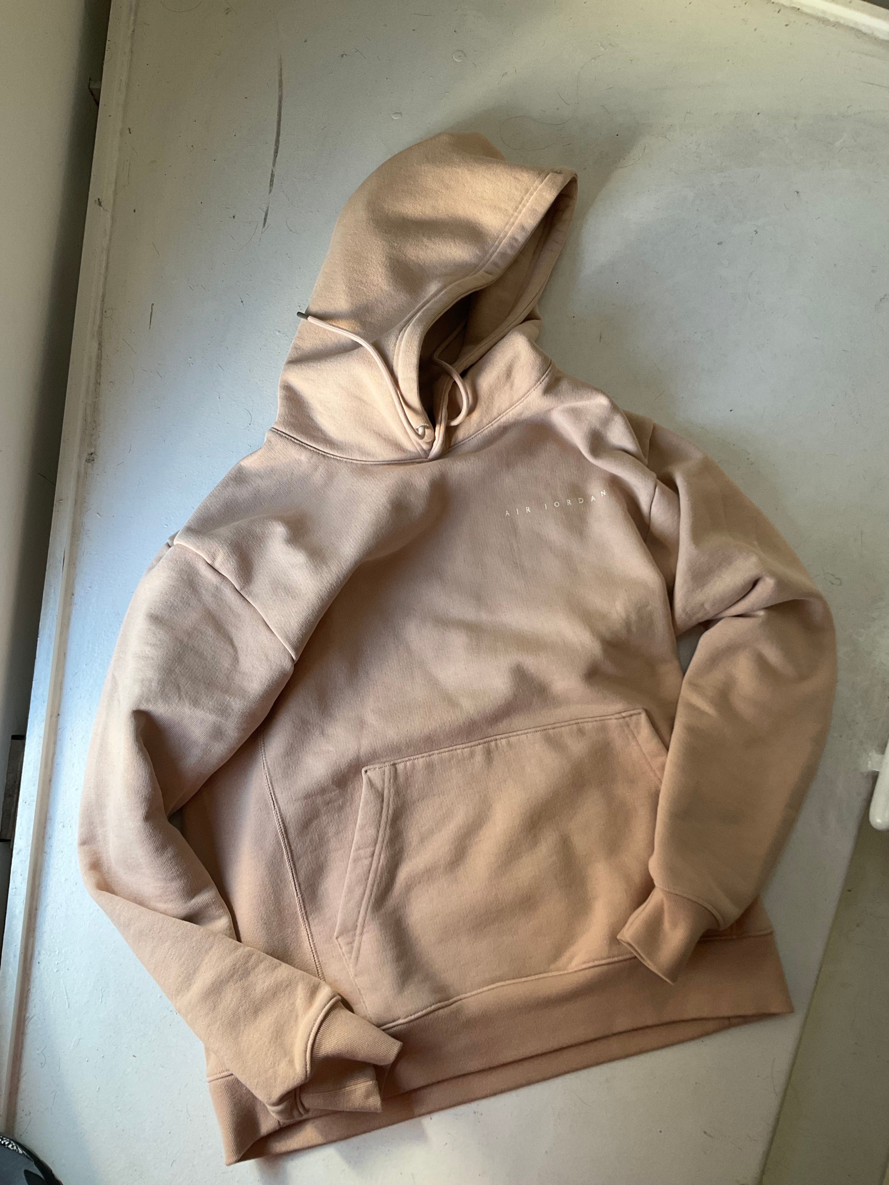 Jordan x UNION Fleece Parka "Pink Beige"