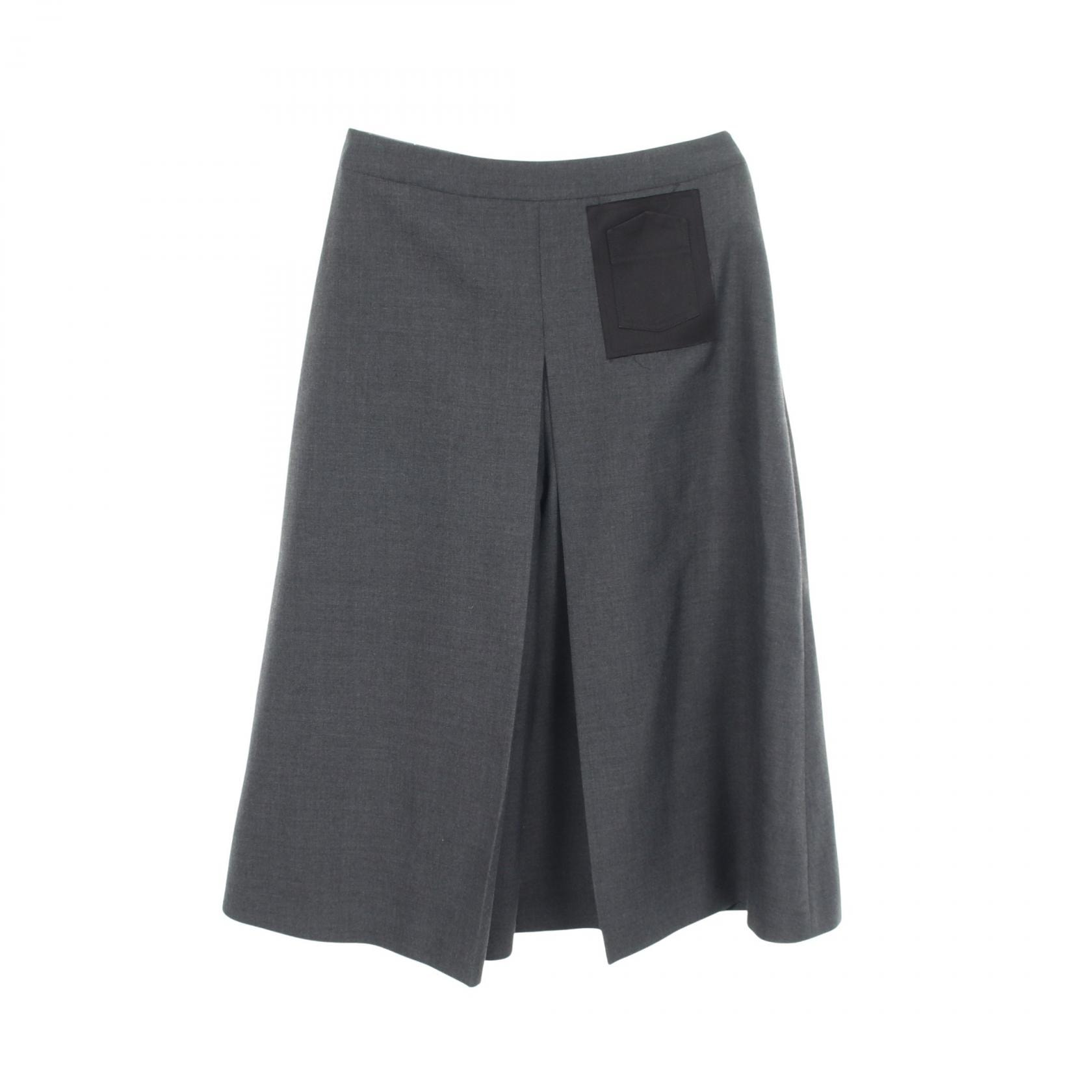 メゾンマルジェラ1 Maison Margiela 1 キュロット パンツ 衣料品 ボトムス ウール ポリエステル レディース グレー系 【中古】