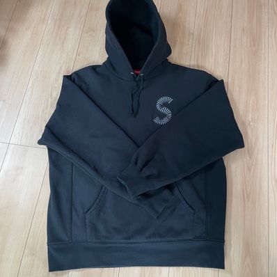 Supreme S Logo Hooded Sweatshirt "Black" (20FW)