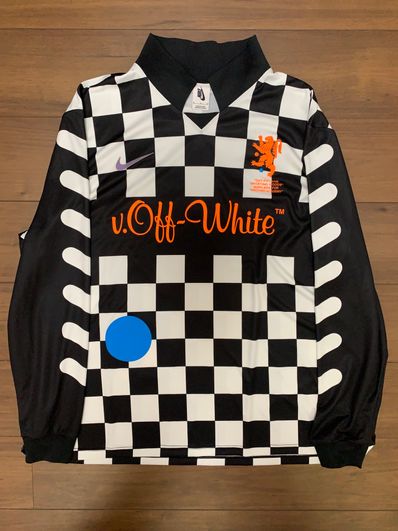 Off-White x Nike Football Away Jersey "Black"