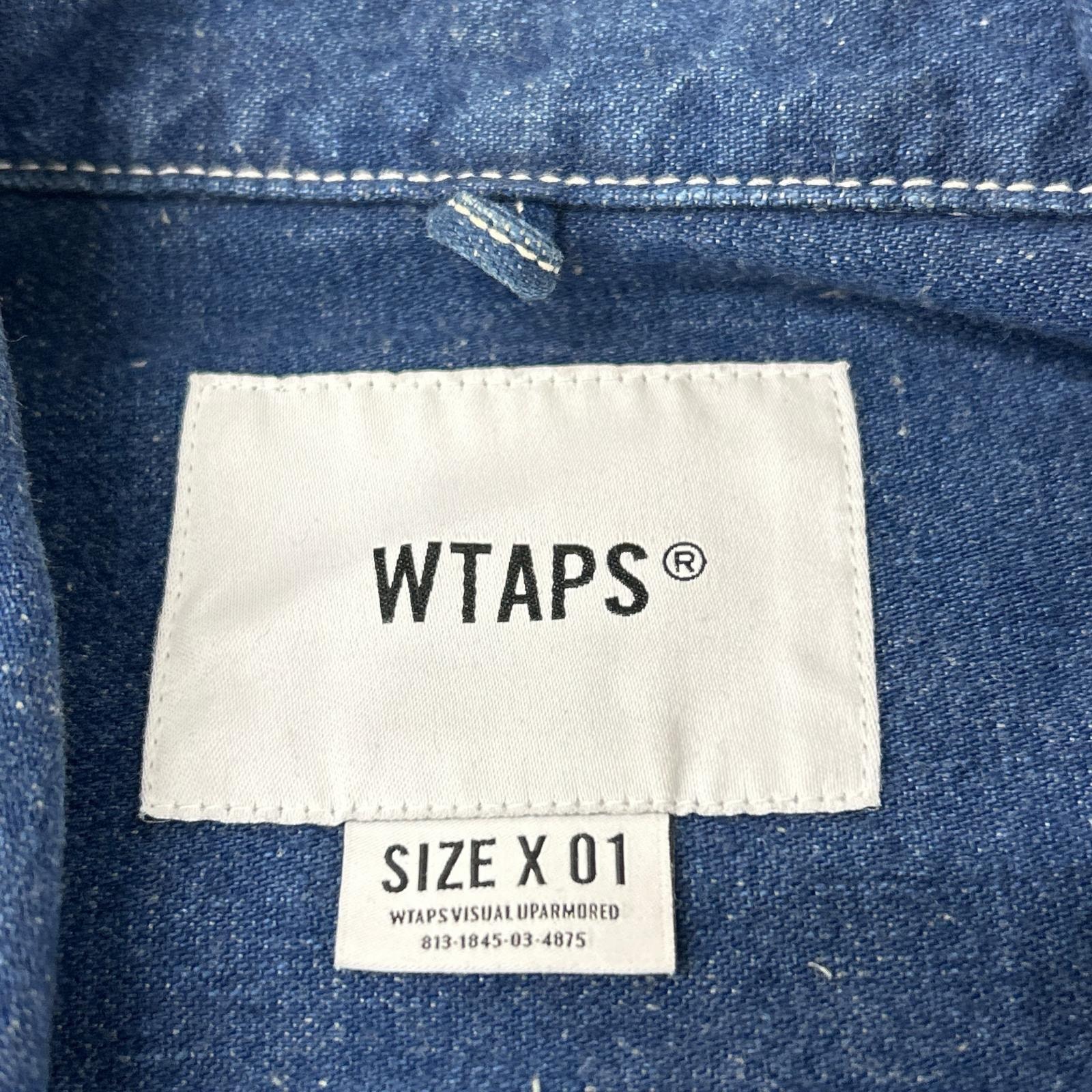 B (目立った傷や汚れなし)】ダブルタップス 20SS MINE LS/SHIRT.COTTON