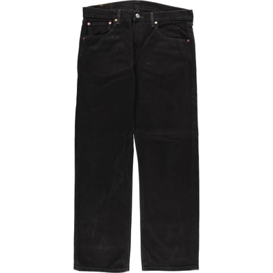 古着 リーバイス Levi's 501-0660 ブラックデニム ストレートデニムパンツ メンズw34相当/eaa612035