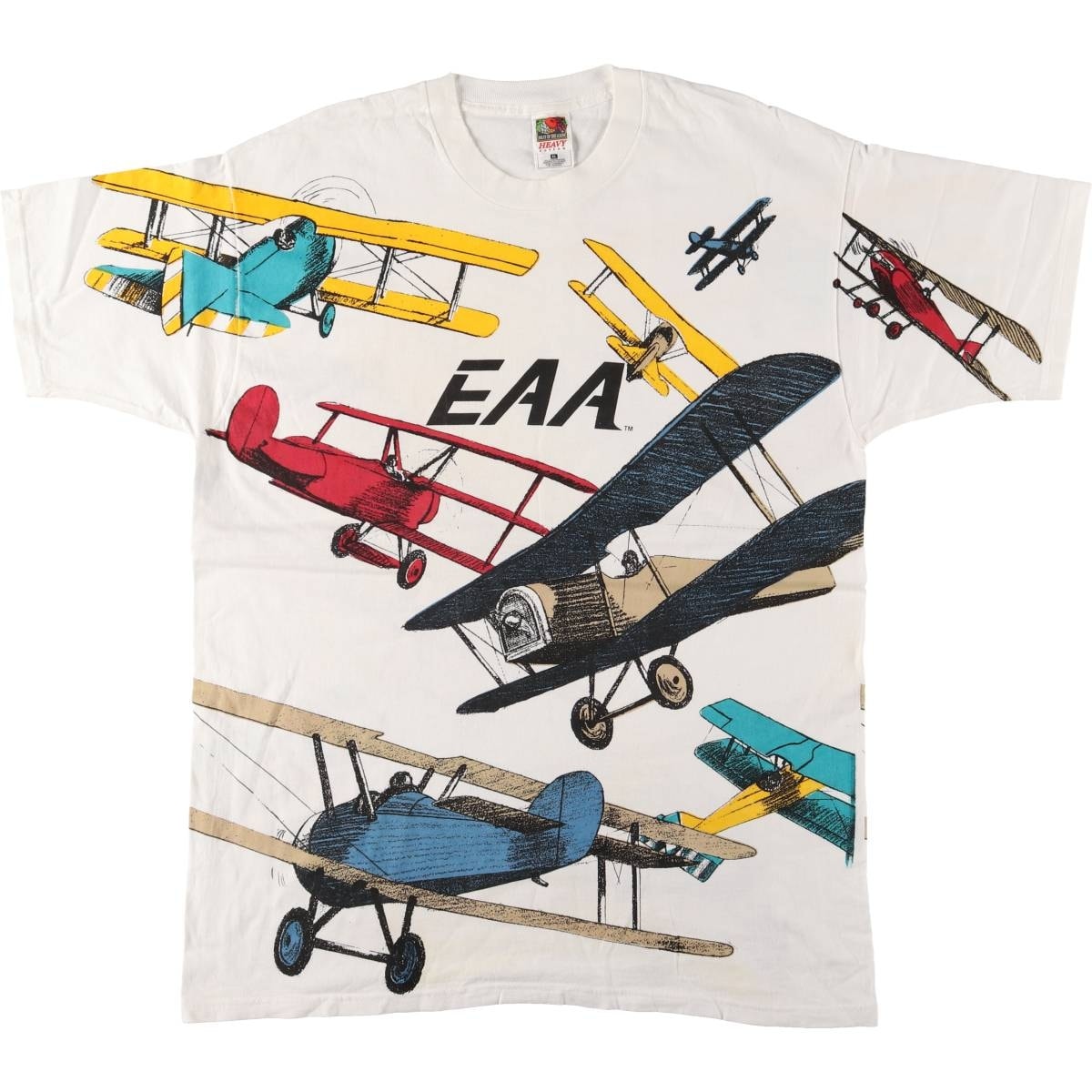 古着 00年代 フルーツオブザルーム FRUIT OF THE LOOM EAA オールオーバープリント プリントTシャツ メンズXL相当/eaa563114