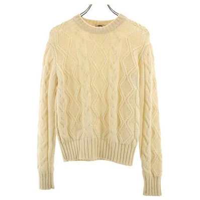 WOOLRICH ウールリッチ 70s 白タグ ヴィンテージ 長袖 ニット 生成り セーター