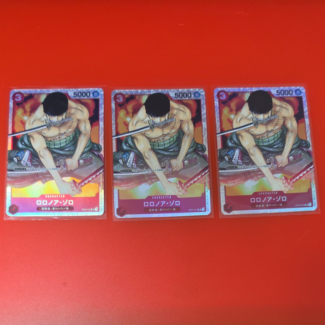 Roronoa Zoro SR [ST01-013] (Start Deck Straw Hat Pirates) — A