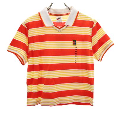 未使用 NIKE 90s 00s 半袖 襟付き Tシャツ
