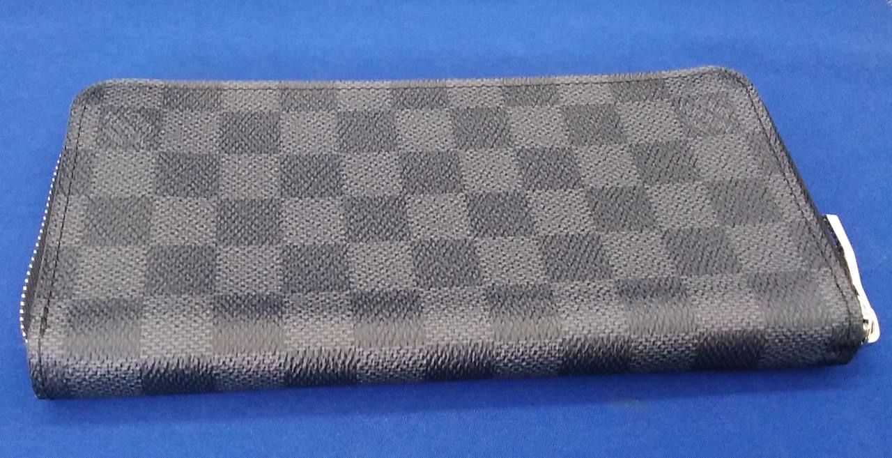 Louis Vuitton [Old Model] Zippy Wallet Vertical Damier Graphite