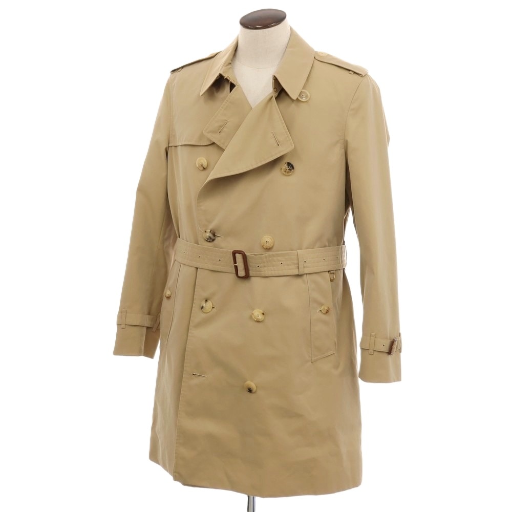 【中古】バーバリー BURBERRY THE CHELSEA コットン トレンチコート ベージュ【サイズ52】【メンズ】