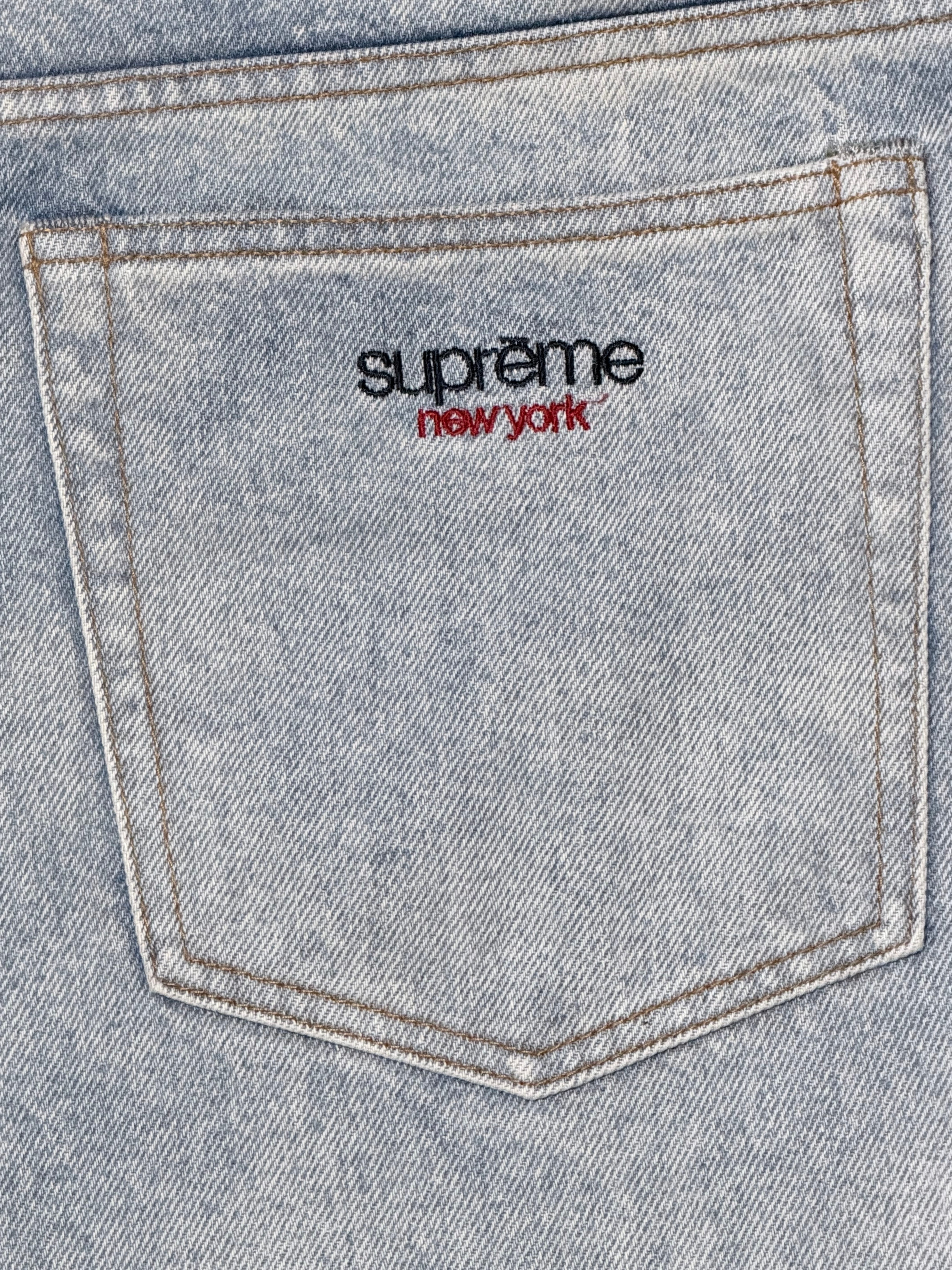 Supreme Baggy Jean "Dirty Indigo" (23SS)
