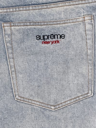 Supreme Baggy Jean "Dirty Indigo" (23SS)