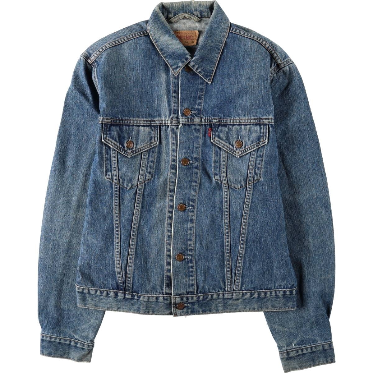 古着 00年代 リーバイス Levi's 70500-0414 ユーロモデル デニムジャケット Gジャン メンズXL相当/eaa670749
