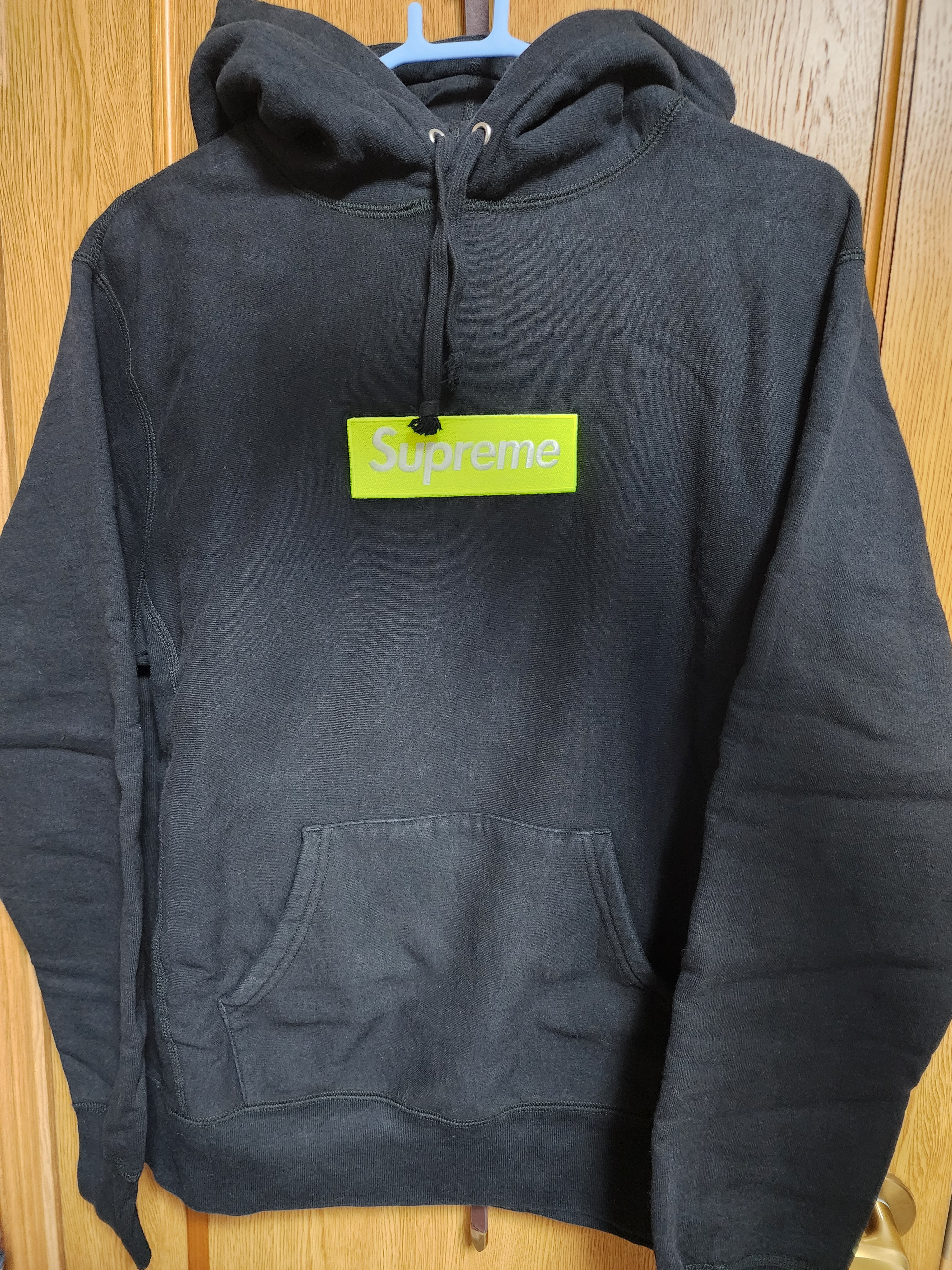 Supreme Box Logo Hooded Sweatshirt "Black" (17FW)