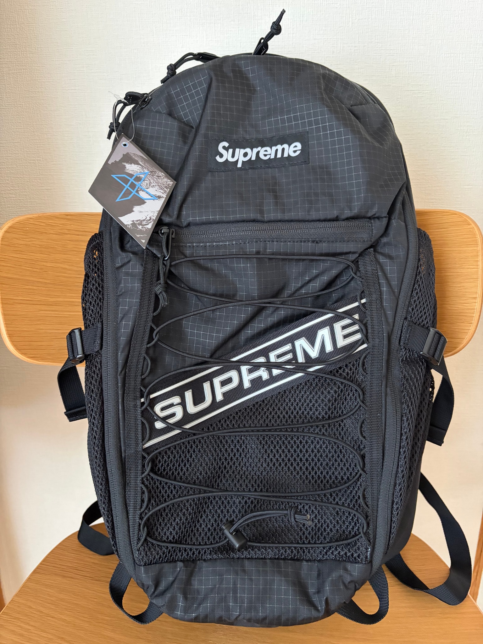 Supreme Backpack 2023FW "Black"