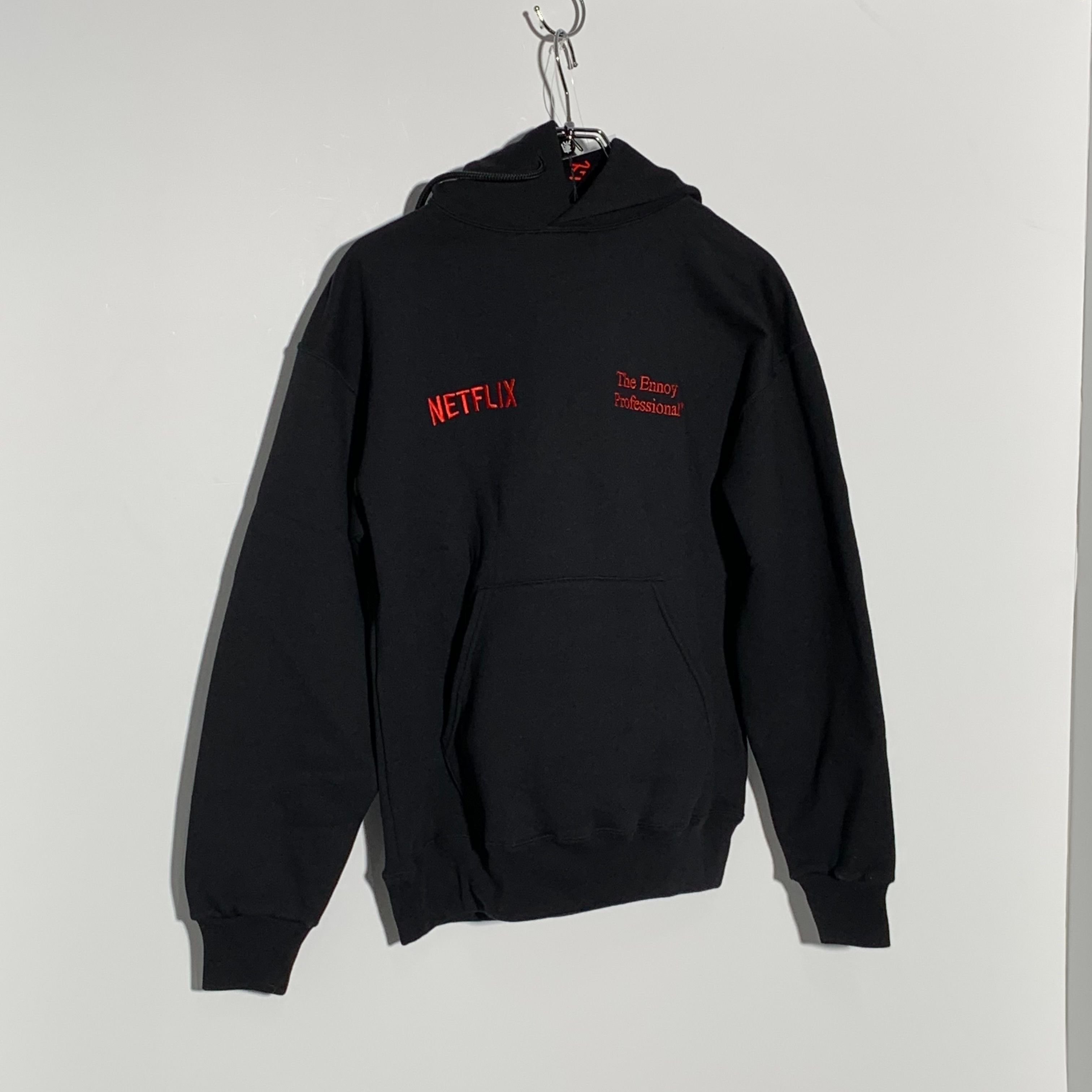 ENNOY Stylistshibutsu x Netflix 23AW Hoodie+Pants Setup "Black/Netflix Red"