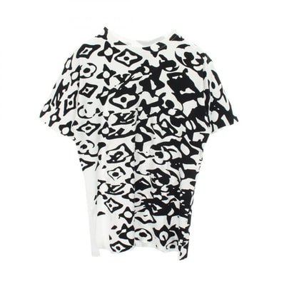 ルイ・ヴィトン LOUIS VUITTON LOUIS VUITTON × URS FISCHER 半袖Tシャツ 衣料品 トップス コットン レディース ホワイト系 / ブラック系 RW211W ZIV FKTS04 【中古】