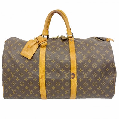 ★最終価格【6da0474】ルイヴィトン ボストンバッグ モノグラム キーポル50 M41426 ブラウン【中古】メンズ レディース ユニセックス