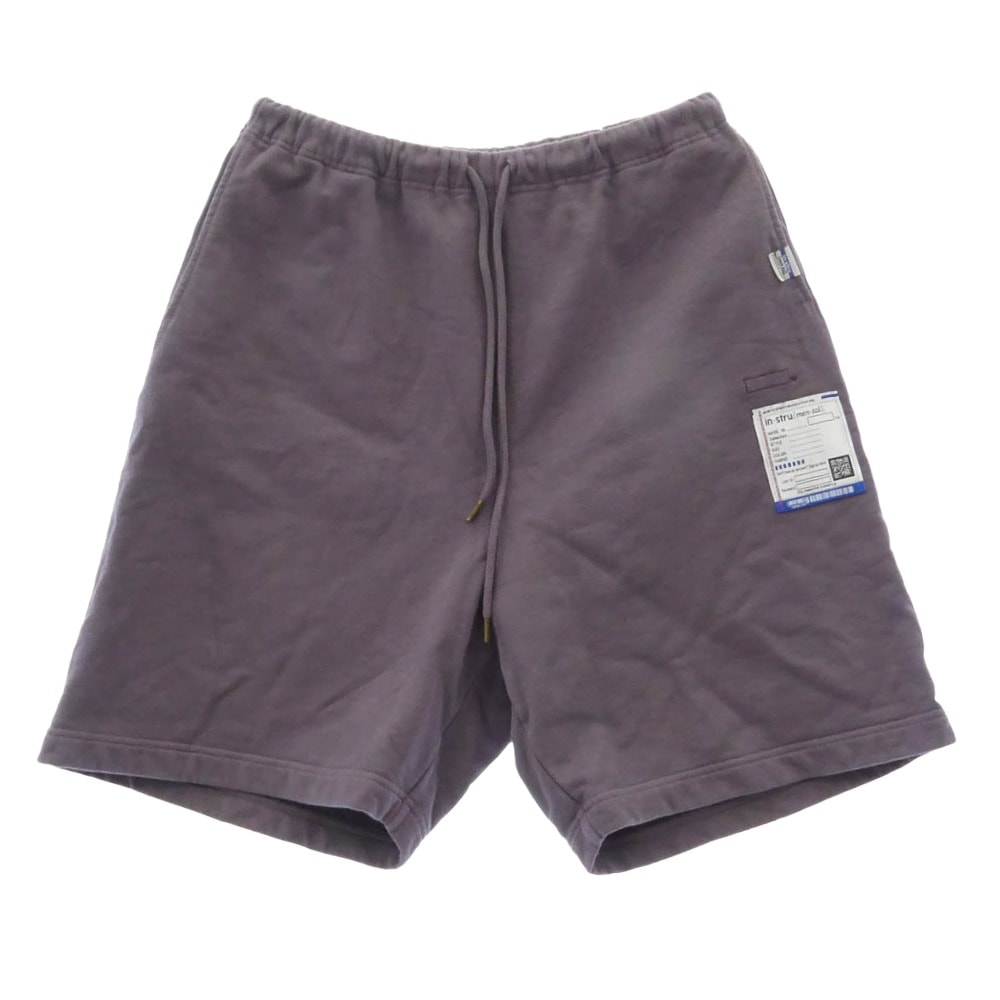 MIHARA YASUHIRO ミハラヤスヒロ ショートパンツ I10SP545 in・stru(men-tal). インストゥルメンタル Embroidery Wide Shorts 刺繍 ワイド ショーツ ショ-トパンツ ラベンダー系 44【中古】