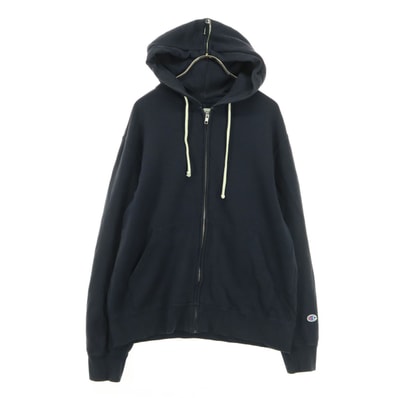 Champion チャンピオン 長袖 ジップパーカー M ブラック