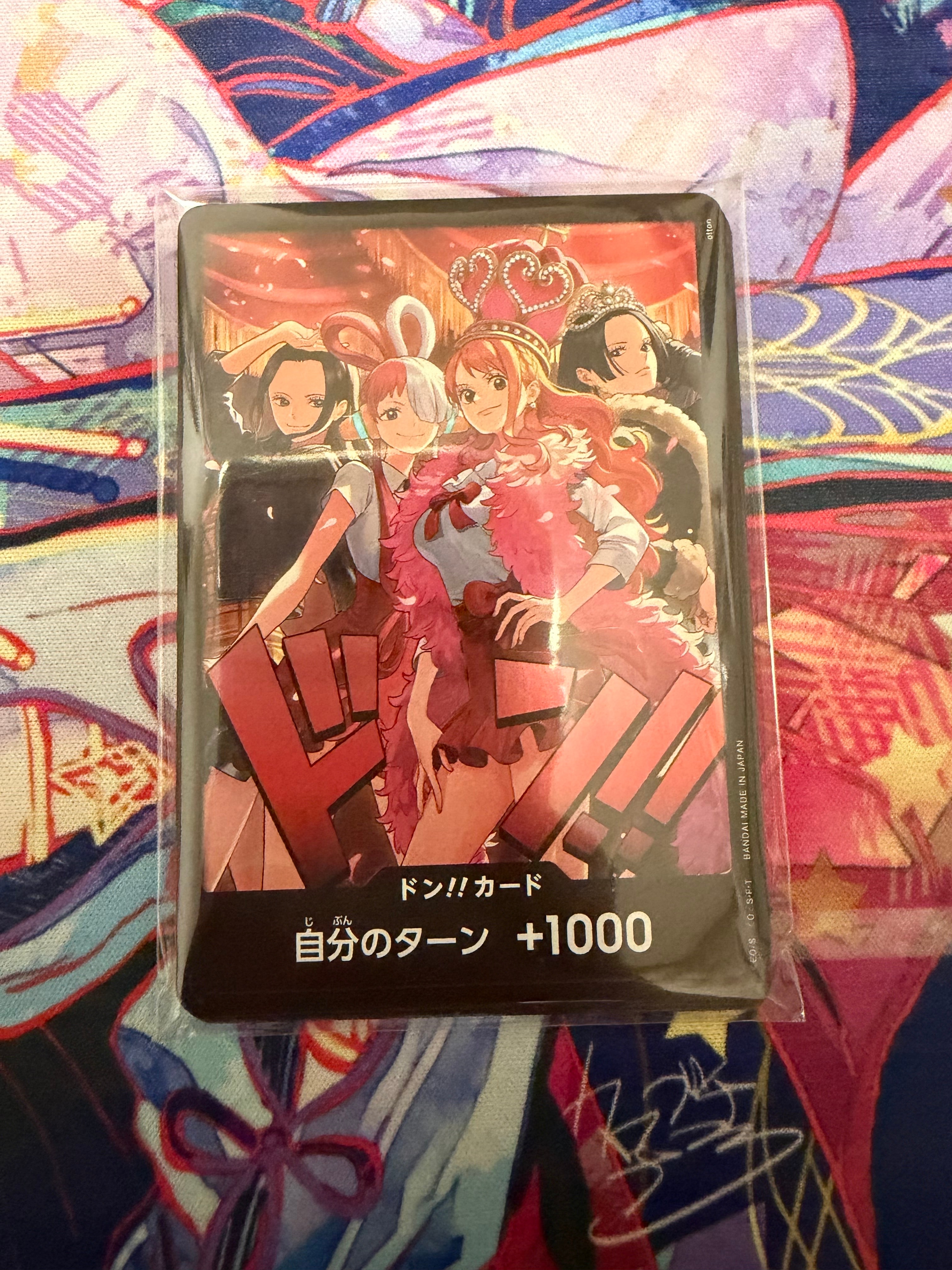 PSA10】ドン!!カード : ロビン&ウタ&ナミ&ハンコック スーパーパラレル
