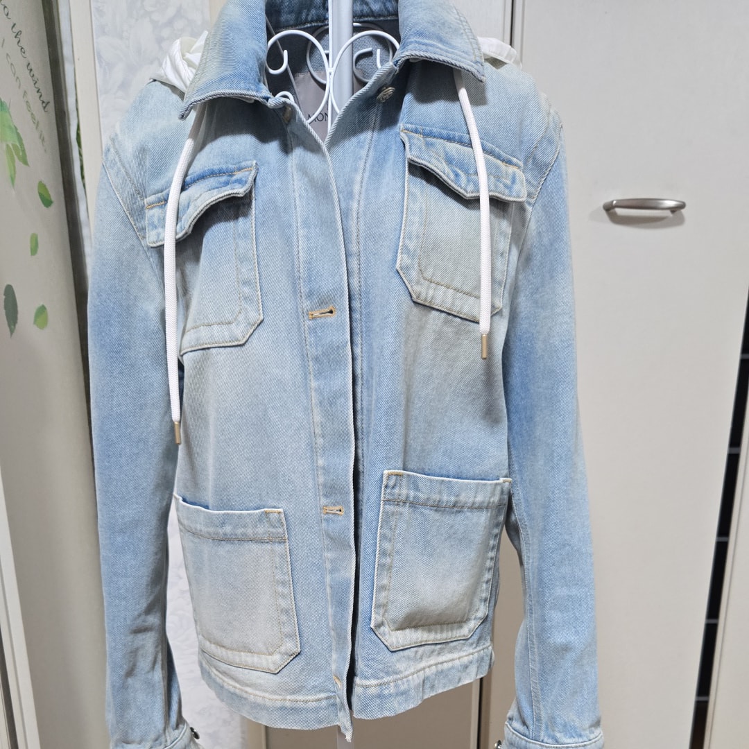 MONCLER MELISSA Denim Jacket "Indigo"