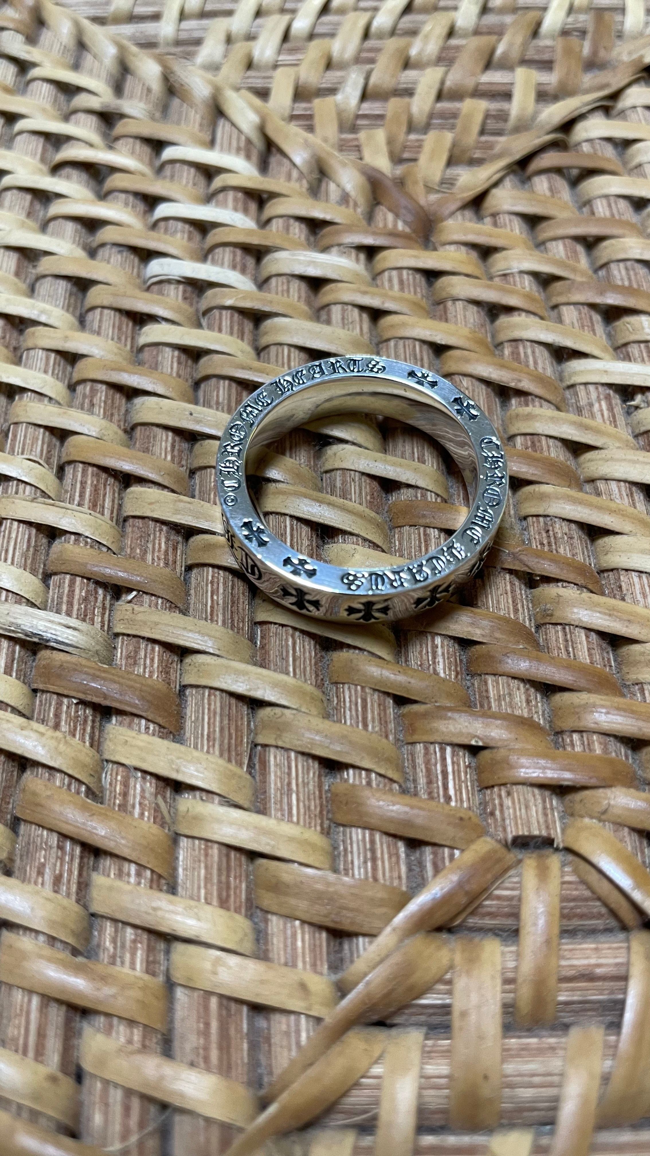 クロムハーツ スペーサーリング 6mm CH フォーエバー "シルバー"
