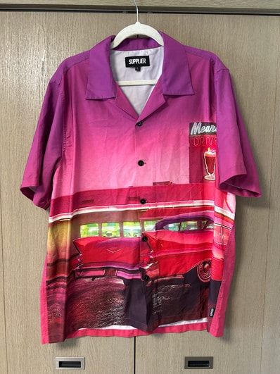 SUPPLIER Retro Gradation Shirt "Purple"