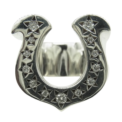 TENDERLOIN テンダーロイン リング 【新品仕上げ済】T-H.S RING ホースシュー リング シルバー系 13号程度【極上美品】【中古】
