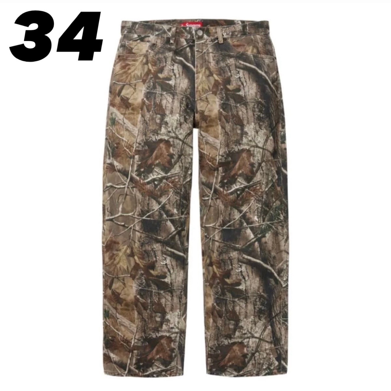 Supreme Baggy Jean (25FW) "Realtree AP Camo"