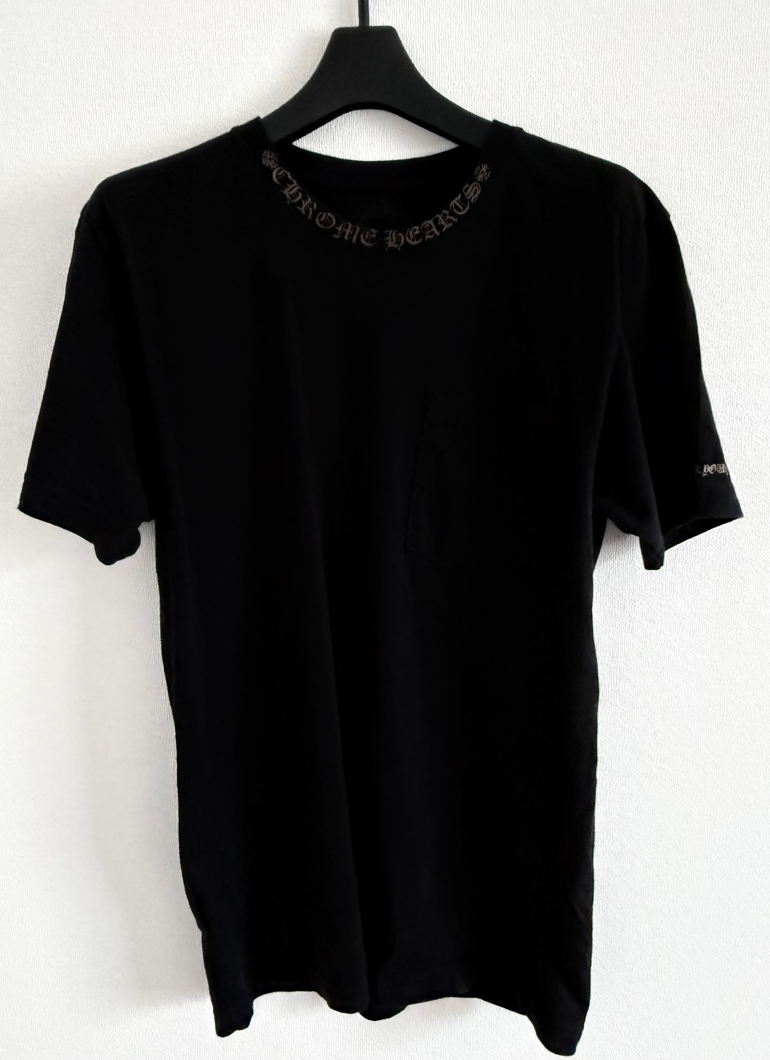 Chrome Hearts Neck Logo S/S T-Shirt "Black/Brwon"