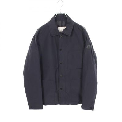 モンクレール MONCLER COUGOURDE GIUBBOTTO ダウンジャケット 衣料品 アウター ポリエステル メンズ ネイビー系 1G00019 【中古】