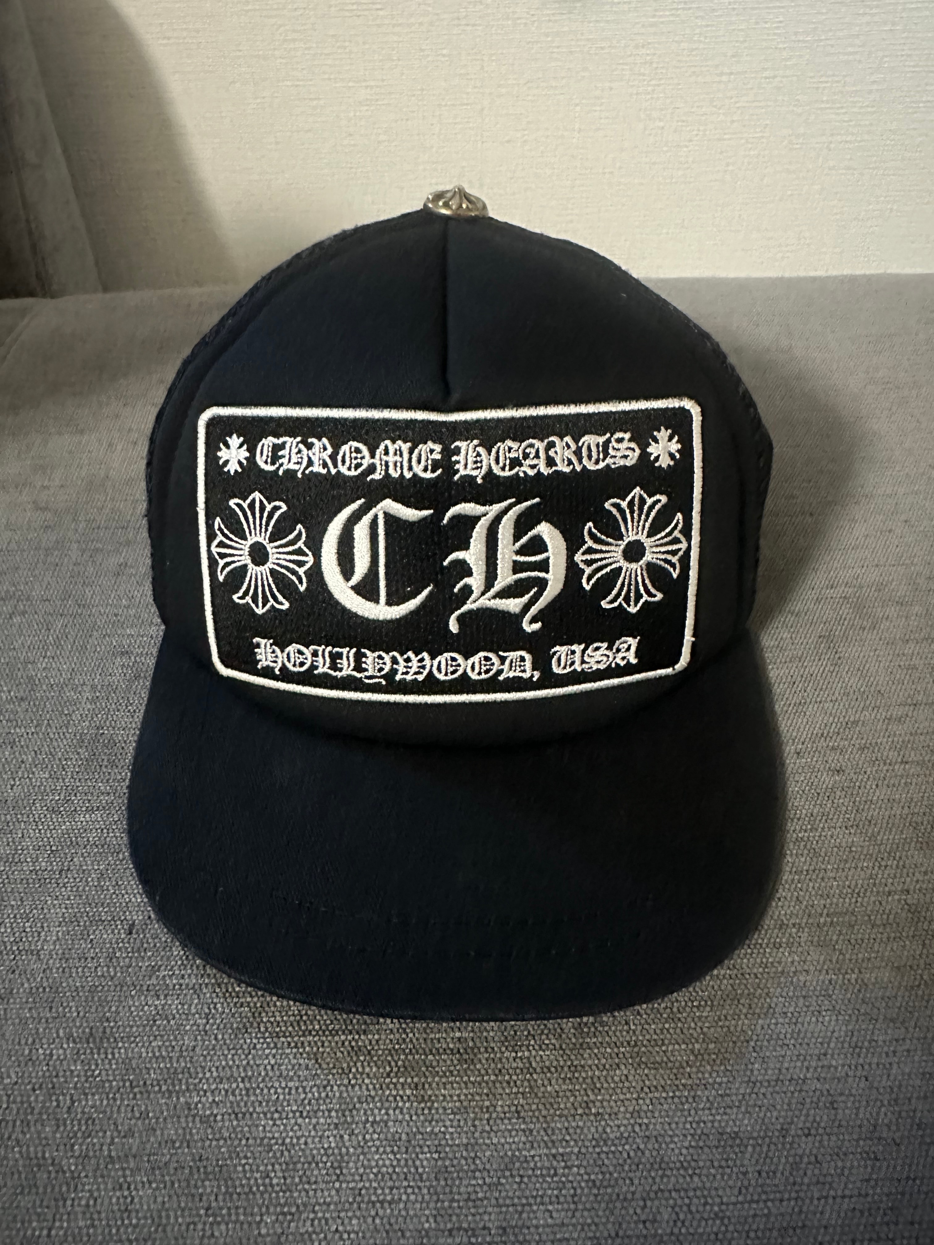 Chrome Hearts CH Trucker Cap Honolulu Exclusive "Black"