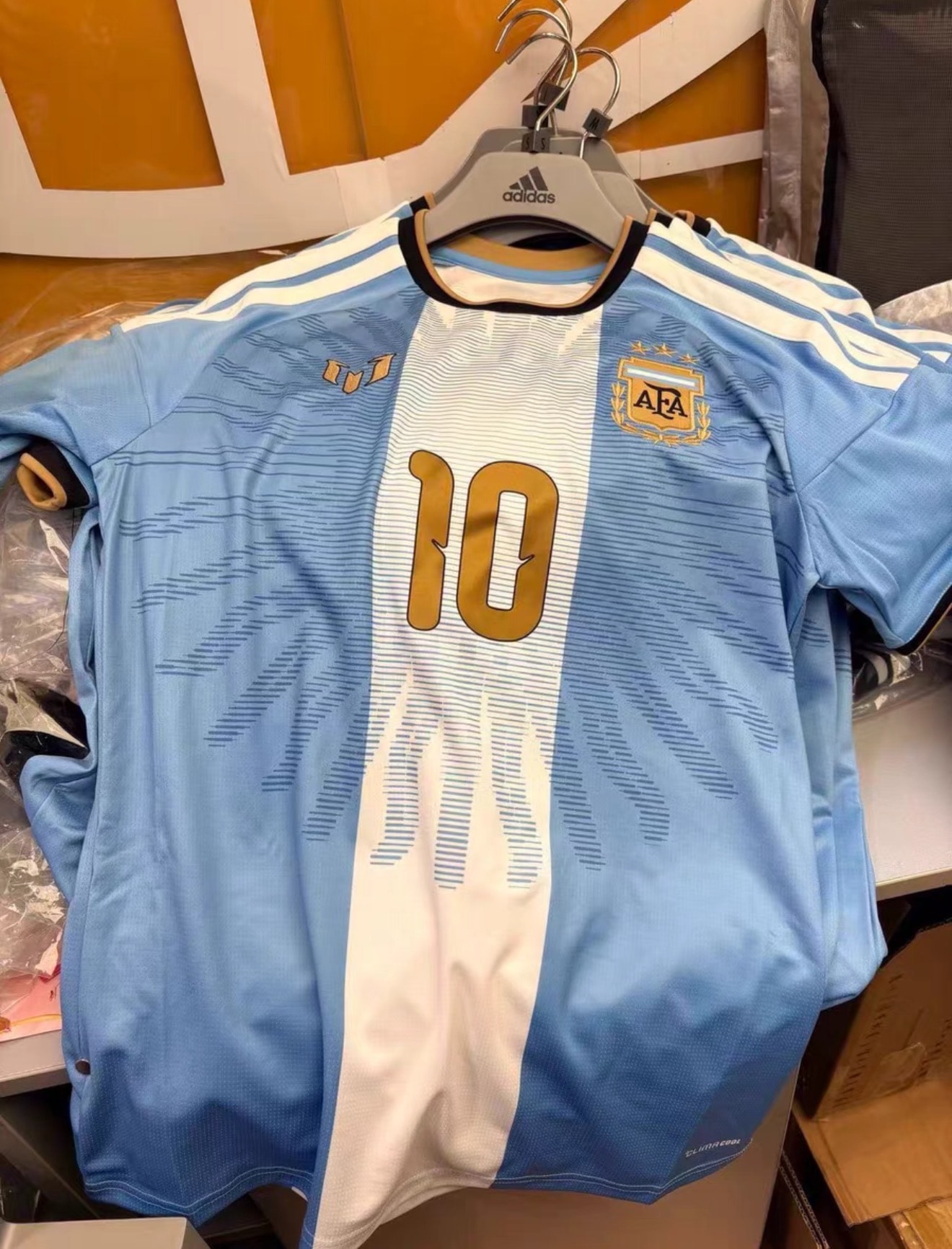 adidas Argentina Messi 26 Jersey #10 "Light Blue"