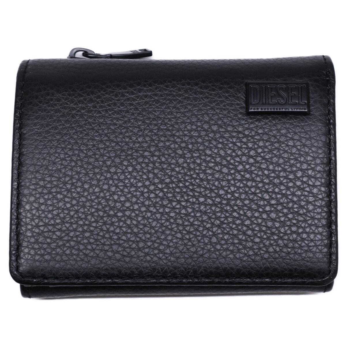 ディーゼル 【新品同様】X09679 P0685 T8013 TRI-FOLD L ZIP レザー