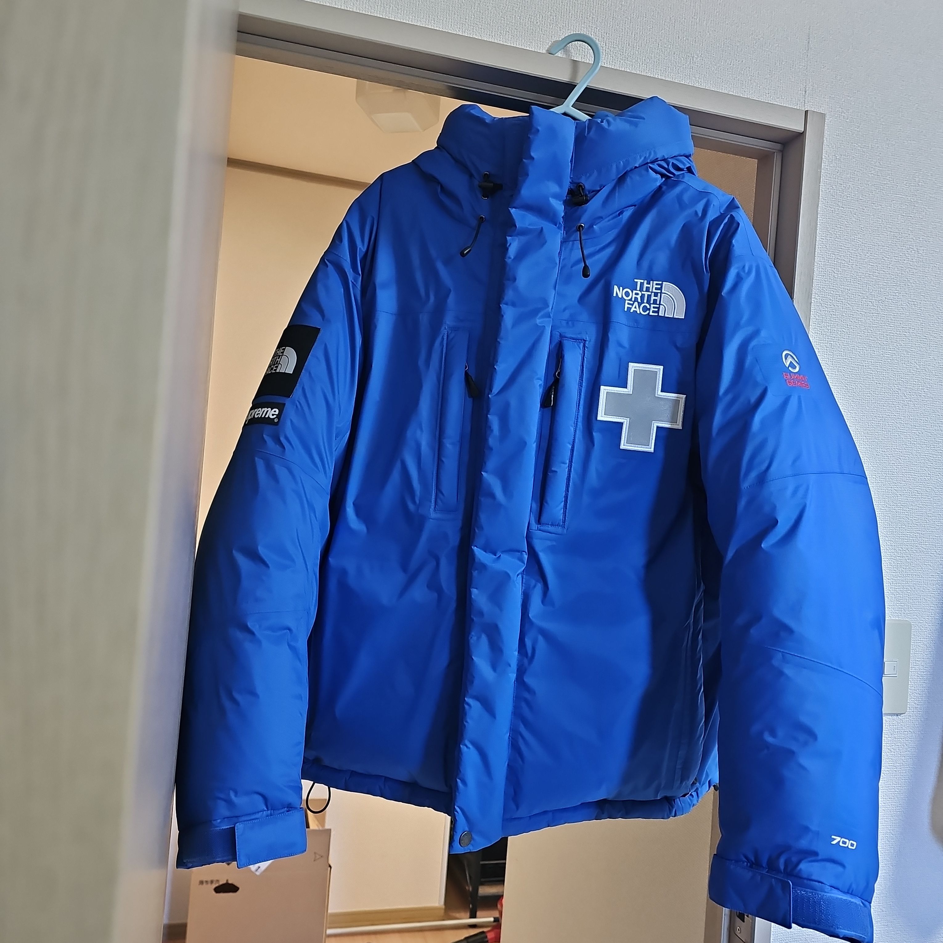 Supreme x The North Face Summit Series Rescue Baltoro Jacket "Blue"