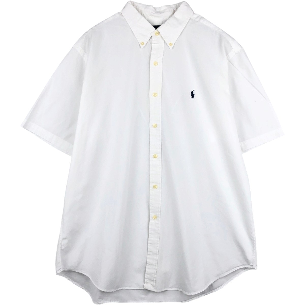 古着 ラルフローレン Ralph Lauren CLASSIC FIT 半袖 ボタンダウンシャツ メンズXL相当/eaa674507
